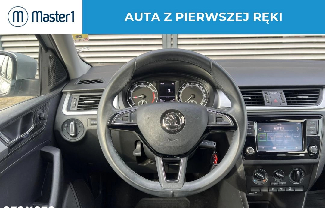 Skoda RAPID cena 42850 przebieg: 85003, rok produkcji 2018 z Wejherowo małe 191